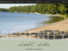 Tablet Screenshot of landolakes-wi.org